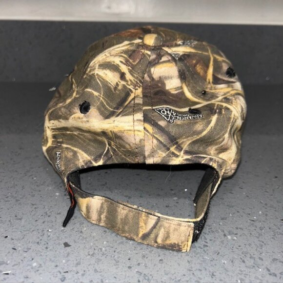 Flying D Ranch Realtree Strapback Hat Camouflage One Size Port Authority NWOT - Picture 5 of 7
